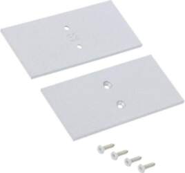 TOPMET Cap for LED profiles; silver