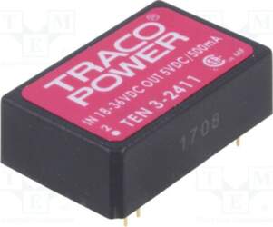 TRACO POWER Converter: DC/DC; 3W; Uin: