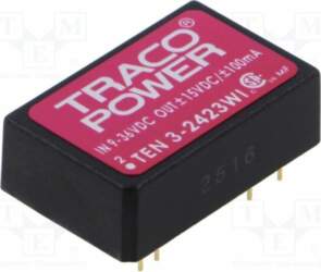 TRACO POWER Converter: DC/DC; 3W; Uin: