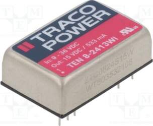 TRACO POWER Converter: DC/DC; 8W; Uin: