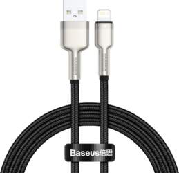 USB to Lightning Baseus Cafule black