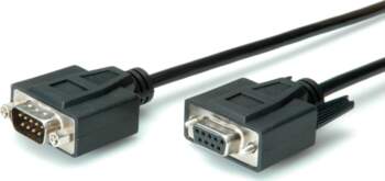 Value RS232 Cable, DB9 M -