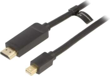 VENTION Cable; HDMI plug,mini DisplayPort