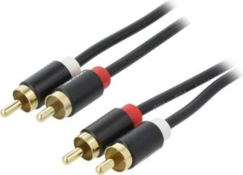VENTION Cable; RCA plug x2,both
