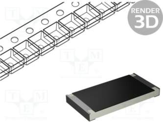 VIKING Resistor: thin film; 2.2MΩ