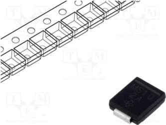 VISHAY Diode: Schottky rectifying; SMC; SMD