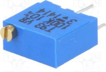 VISHAY Potentiometer: mounting; 100kΩ; multiturn; 500mW
