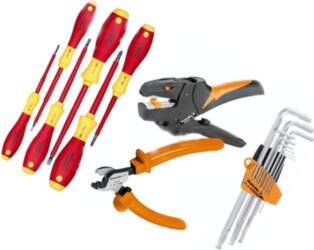 WEIDMÜLLER Tools set: general purpose; cardboard