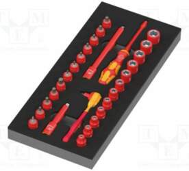 Wrench: socket spanner-set; 6-angles; hex key