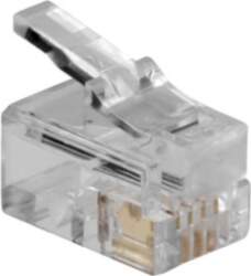 ACT RJ10 PLUG 4P4C MODULAR CABLE