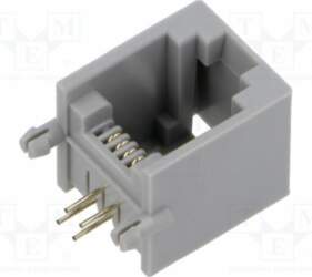 ADAM TECH Connector: RJ11; socket; PIN: