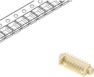 ADAM TECH Connector: wire-board; socket; male