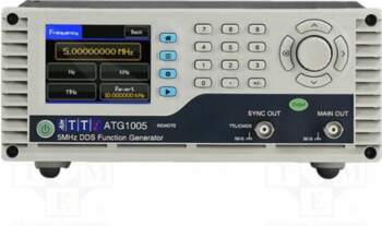 AIM-TTI Laboratory generator: function; 5MHz; touch