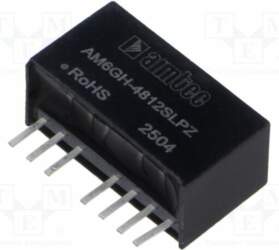 AIMTEC Converter: DC/DC; 6W; Uin: 18÷75VDC