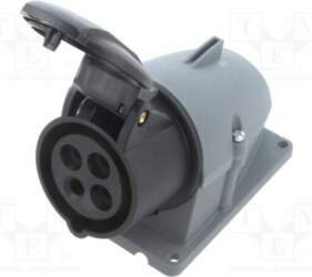 AMPHENOL Connector: AC supply 3-phase; socket