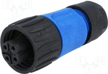 AMPHENOL Connector: circular; plug; for cable