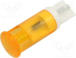 APEM Indicator: LED; flat; orange bright