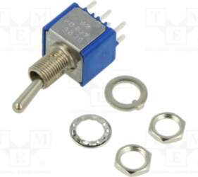 APEM Switch: toggle; Pos: 2; DPDT