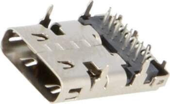 ATTEND Connector: USB C; socket; THT