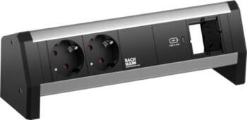 Bachmann DESK 2xprotective contact USB C