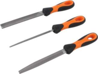 BAHCO File-set; half planisher; round,half