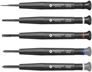 BERNSTEIN Screwdriver: precision-set; precision; Phillips,slot