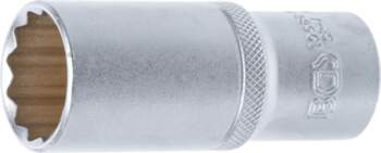 BGS TECHNIC Socket 12-p, deep 1/2"