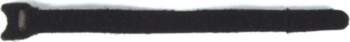 BLACK HOOK&LOOP CABLE STRAPS - 12