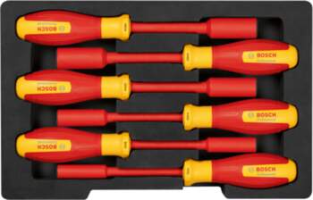 BOSCH VDE Socket wrench set 6pc
