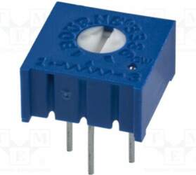 BOURNS Potentiometer: mounting; 100Ω; single turn
