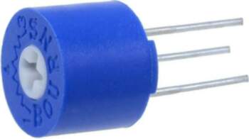 BOURNS Potentiometer: mounting; 1kΩ; multiturn; horizontal