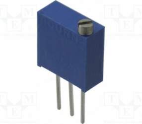 BOURNS Potentiometer: mounting; 1MΩ; multiturn; 500mW