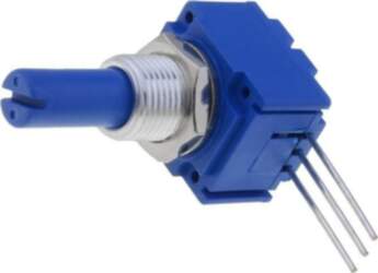 BOURNS Potentiometer: shaft; 1kΩ; single turn