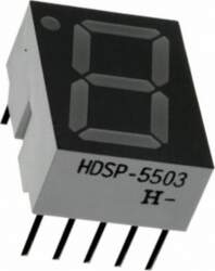 BROADCOM (AVAGO) Display: LED; 7-segment; 14