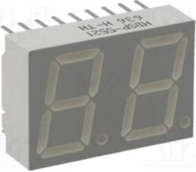 BROADCOM (AVAGO) Display: LED; 7-segment; 14