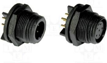BULGIN Connector: circular; socket,plug; PIN: