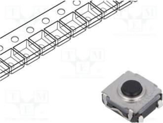 C&K Microswitch TACT; SPST-NO; Pos: 2