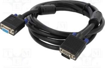 Cable; D-Sub 15pin socket,D-Sub 15pin