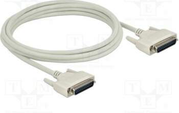Cable; D-Sub 25pin plug,both sides