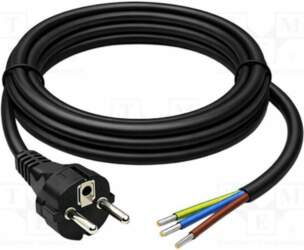 Cable; HD5VV-F; 3G1mm2; CEE 7/7 (E/F)