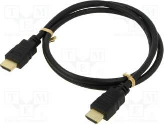 Cable; HDMI plug,both sides; HDMI