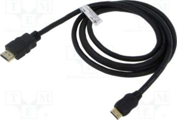 Cable; HDMI plug,mini HDMI plug