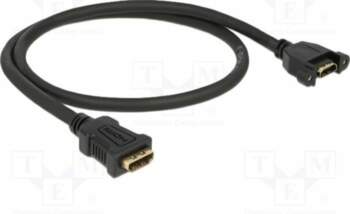 Cable; HDMI socket,both sides; HDMI