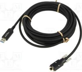Cable; optical; USB A plug,USB