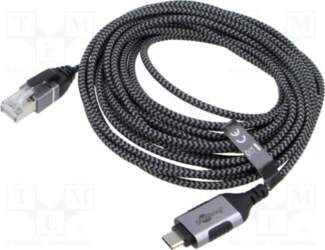 Cable; slim,USB 3.1; RJ45