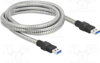 Cable; USB A plug,both sides
