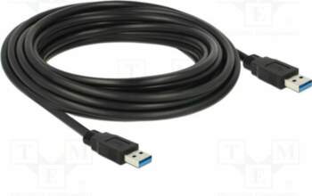 Cable; USB A plug,both sides