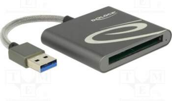 Card reader: memory; CFast™,USB A