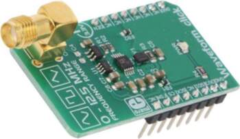 Click board; prototype board; Comp: AD9833