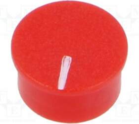 CLIFF Cap; plastic; push-in; red; Indicator: